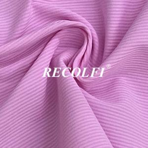 China 200gsm Eco Ribbed Activewear Knit Fabric Sustainable Athletic Wear Sport Bra wholesale