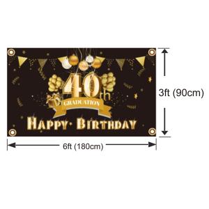 China 3x6ft Rectangle Banner Flags wholesale