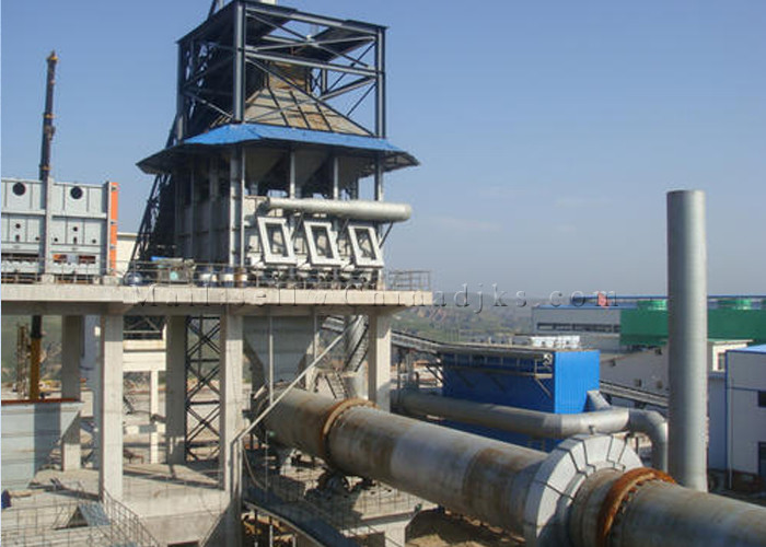 4.8m Cylinder 4% Pitch 1200TPD Limestone Calcination Plant