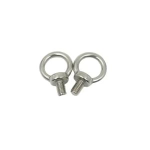 China Right Hand Industrial Silver Eye Bolts Nuts Thread Direction Industrial wholesale