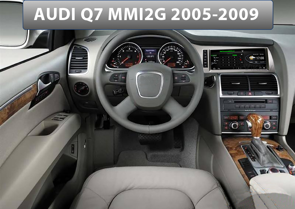 2din Q7 Audi Android Radio WIFI Carplay With 1280*720 IPS HD Screen