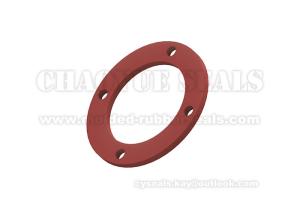 China Silicone Flat Rubber Sealing Washers , Anti Oxidation Soft Rubber Gasket wholesale