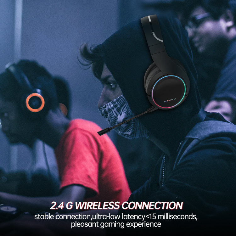 X6 Pro Active Noise Cancelling Gaming Headset Wireless For PC And Mobile Phone