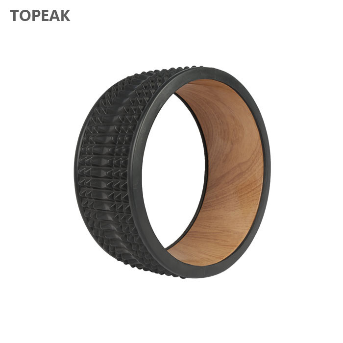 12 Inch 10 Inch Yoga Wheel Roller Stretch Yoga Stretching Wheel For Hips Scoliosis Sciatica