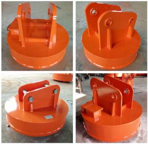 China Safe Industrial Lifting Magnets Low Power Consumption Red 12KW wholesale