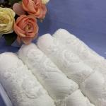 Hemmed 30x30cm Airline Jacquard Towel