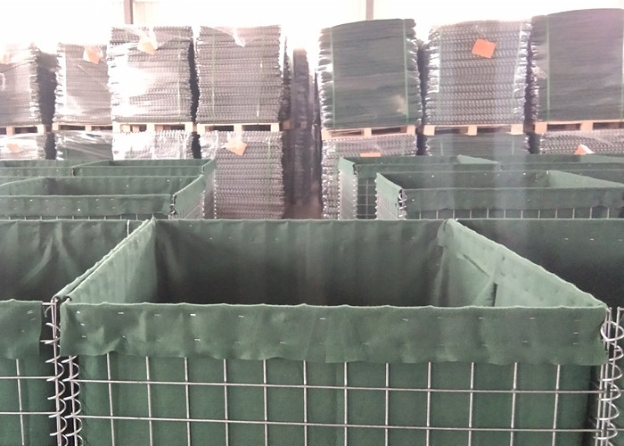 High Durability Defensive Barrier Protective Wall Manufactured With Welded Mesh Technique