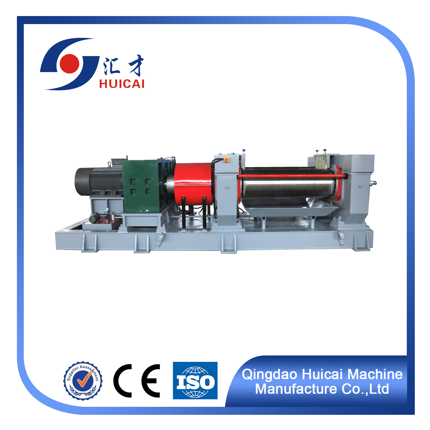 Professional Rubber Refiner Mill for Open Mixing Mill in Car Mats Production