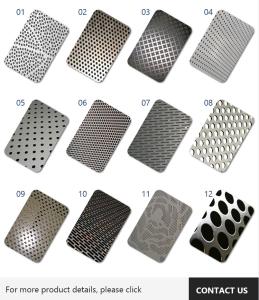 China Versatile Perforated Stainless Steel Sheet For Construction Industrial wholesale
