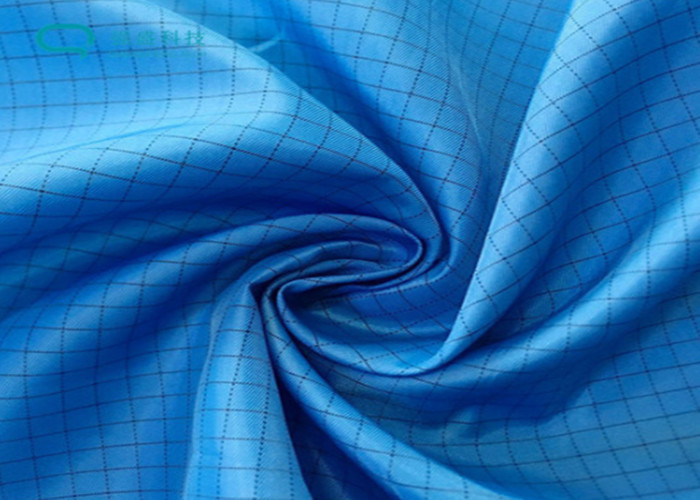 0.25cm Grid Anti Static Disposable Clean Room Suits Garments 10e 6-9