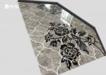 Water Jet Stone Floor Medallions Flower Design For High End Venues Decoration