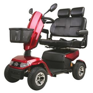 China electric double seat mobility scooter wholesale