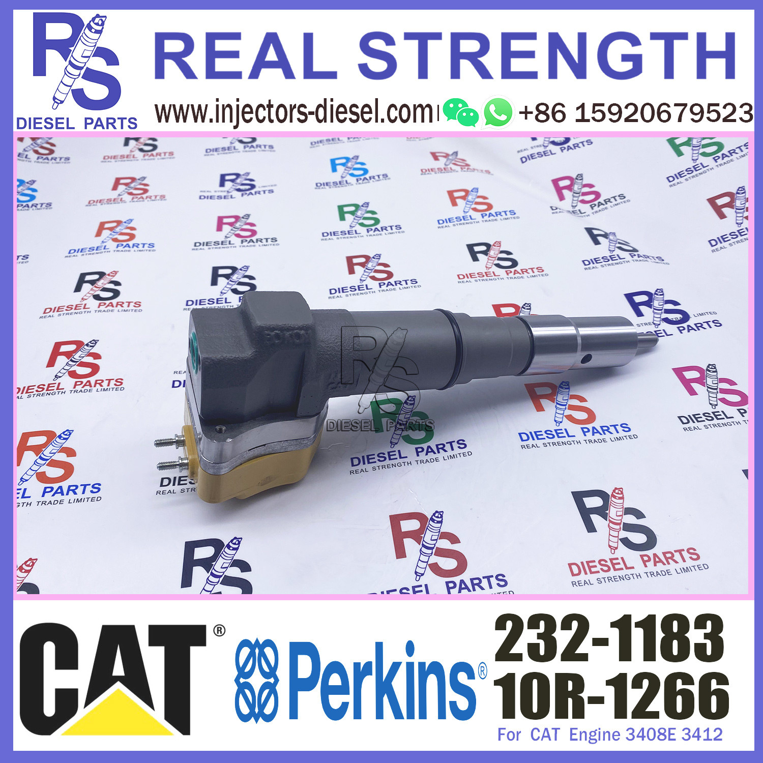 232-1171 Common Rail Diesel Fuel Injector 232-1183 10R-1267 Cat Engine Rebuild Kits