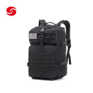China Waterproof Military Combat 50L Molle Assault Backpack Black Backpack wholesale