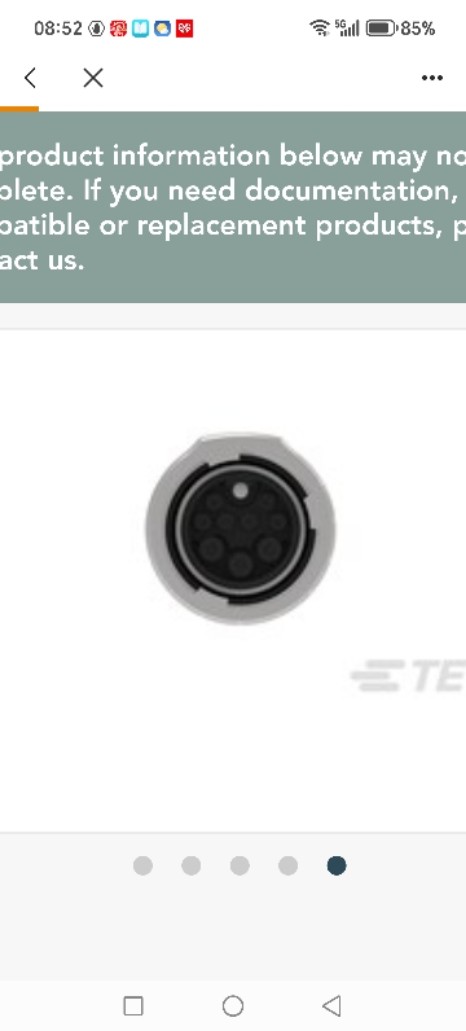 10 Pin Male Female Servo Motor Cable Connectors