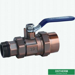 China Sound Insulation 32mm PPR Brass Union Ball Valve wholesale