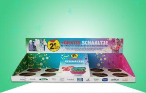 China Professional Cardboard Pdq Display Box / Pdq Counter Display For Selling Bowels wholesale