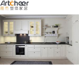 China Traditional Korean Luxury Plastic Kitchen Cabinet With A For Your Kitchen Furniture wholesale
