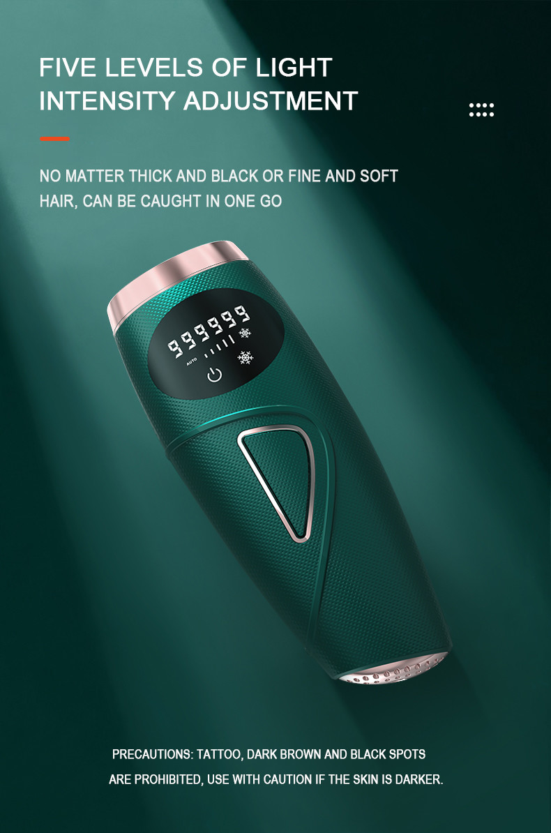 999999 Pulses Home Laser Hair Removal Device