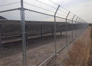 China galvanized chain link fence-diamond wire mesh- pvc coated chain link fence wholesale