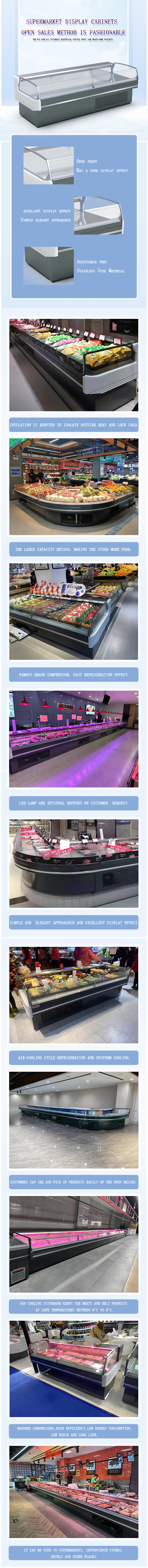 Cold Storage Meat Showcase Chiller