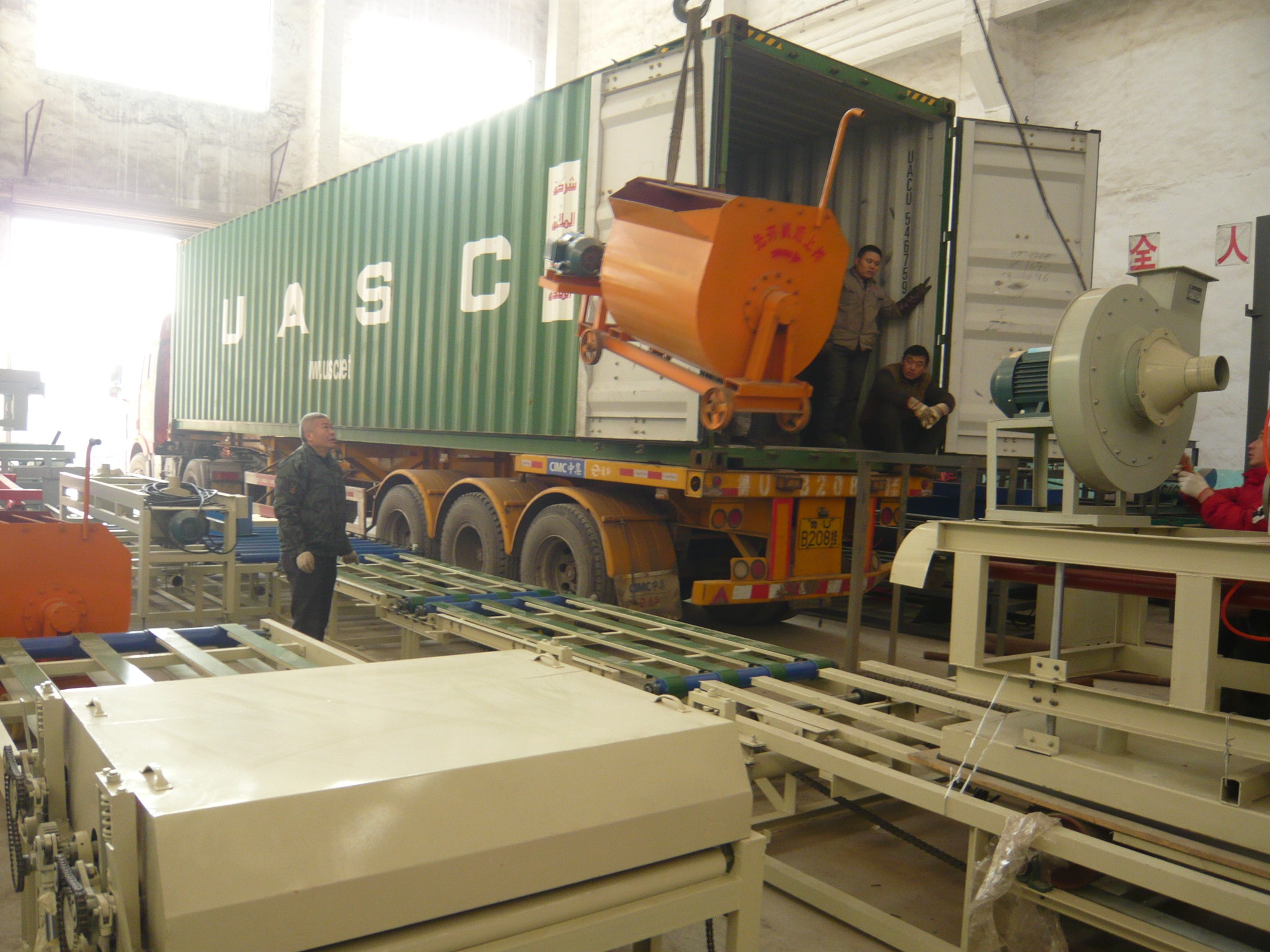Heat Resistant Fiber Cement Board Production Line with PLC Control system