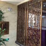 The Most Popular Stainless Steel 3d Pattern Gold Room Partition Wall Divider