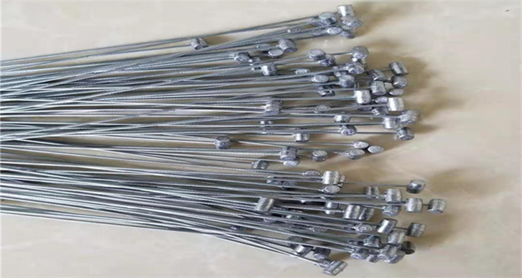 1*19 Galvanized Steel Wire Rope 2mm 1.8mm For Bicycle Motorcycle