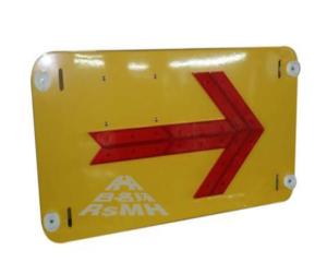 China 800*400*10mm ISO9001 LED Arrow Sign Board wholesale