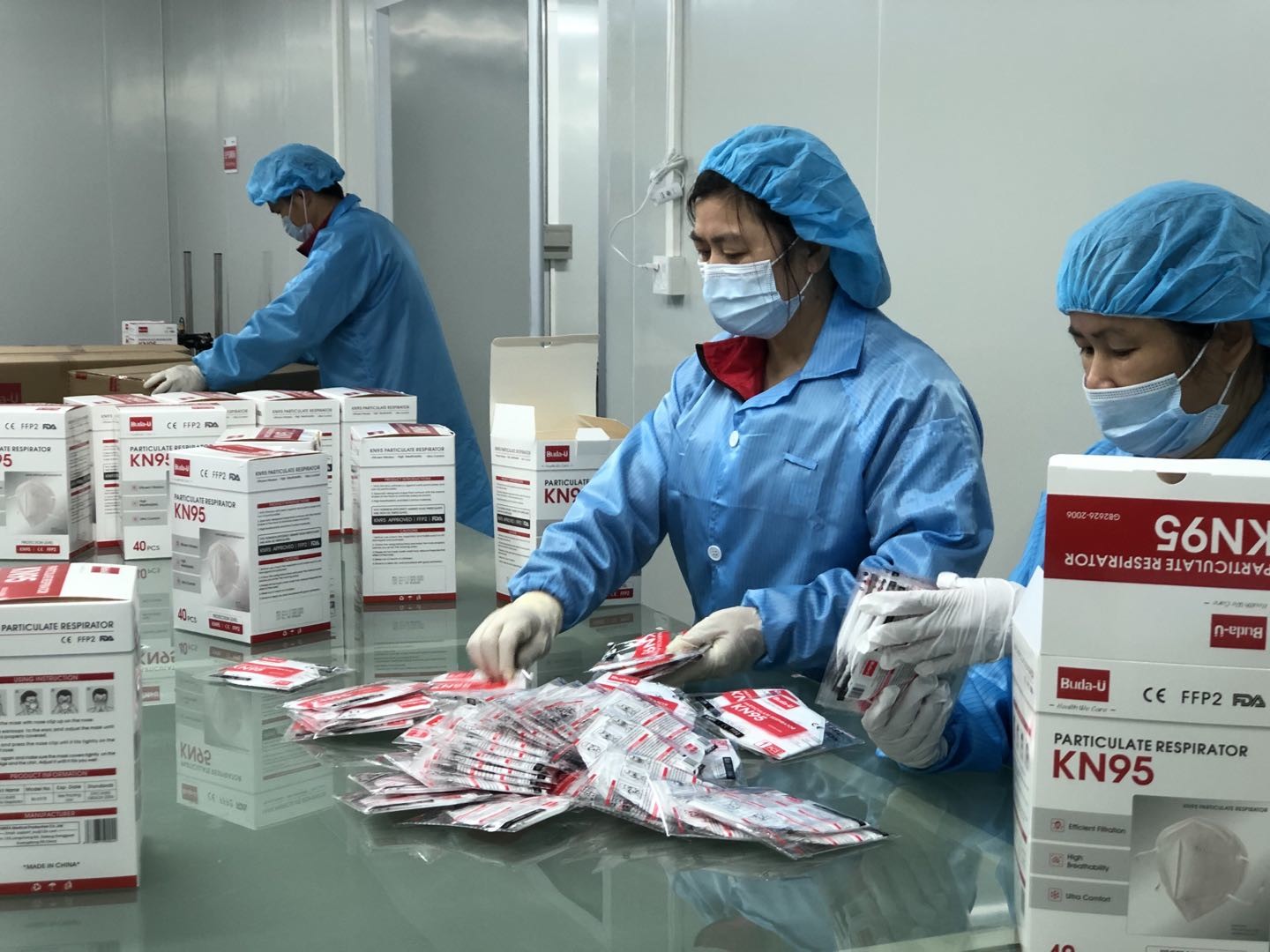 Rispirator KN95 Face Mask , Folding Type 5 Layers Mask With FDA Registration