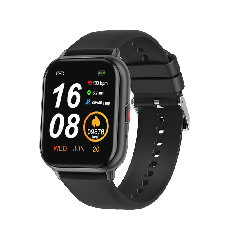 Waterproof IP68 Digital Smart Watch Real Heart Rate Carbinoxwatch