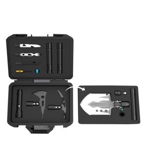 China Shovel Head Camping Tool Kit , Aluminum Alloy Survival Tool Box wholesale