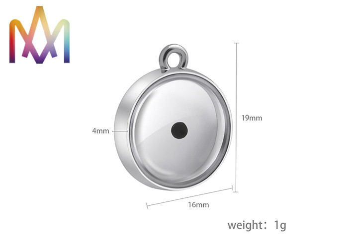 1g Small Faith Seed Flaxseed Pendant For Necklace