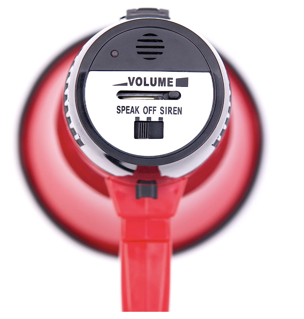 Fans Cheer Portable Siren Megaphone Megaphone Bluetooth Speaker 4 X 1.5V Batteries