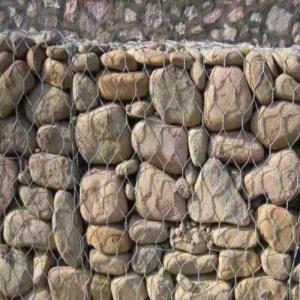 China 80x100mm 2.5mm Hexagonal Gabion Wire Mesh Low Carbon wholesale