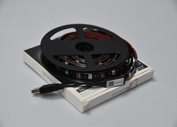 5M 30LEDs 5050 RGB Color Changing Led Strip Behind Tv