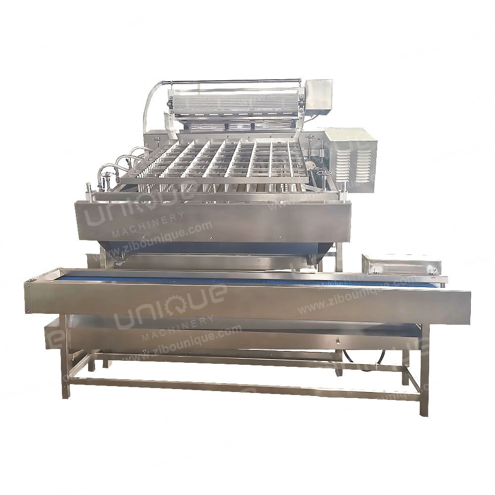 3600*2260*2200 mm Automatic Seafood Prawn Shrimp Peeling Machine for Fast Processing