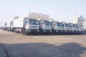 China Beiben 8*4 dump truck 3134 50ton tipper lorry truck for sale wholesale