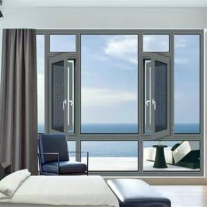 China Customizable Aluminum Alloy Casement Windows for Office Building wholesale