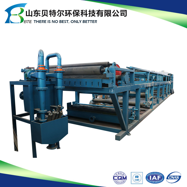 Home Carbon Steel or SS Gypsum Dewatering Machine with Popular Vacuum Belt Filter