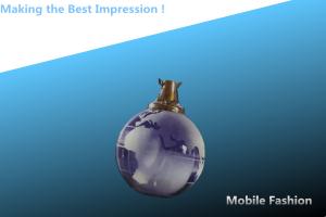 China crystal globe/crystal model/crystal keyring/crystal mobile fashion/globle wholesale
