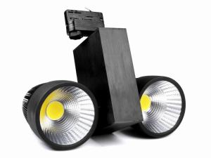 China Barber Shops Clothes Shops 20w 30w 40w 1-phase 3-phase Dimmable LED Track wholesale