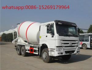 China SINOTRUK HOWO 336hp 6x4 8m3 concrete mixer truck wholesale
