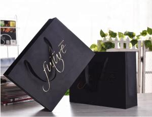 China UV Printing Custom Size Paper Bags , Commercial Paper Bags For Company Promotion wholesale