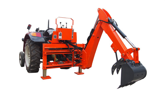 Farm Agriculture Tractor Mounted Backhoe Diggers 30hp 4x4 Compact Loader