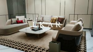 China Sofa Furniture Fabric Recliner Grey Couch Set W001SF wholesale