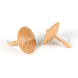 China Custom Wooden Spin Tops Gyroscopes Montessori Sensory Toys wholesale