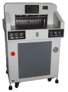 China Hydraulic Automatic Guillotine Paper Cutter DB-4908B 490mm Paper Trimmer wholesale