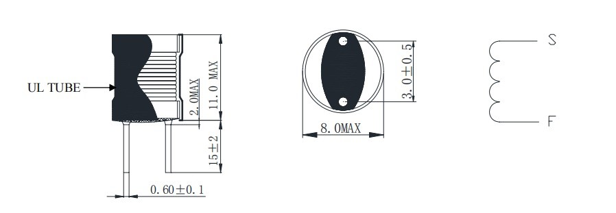 VLU0608-472K 6x8 FH Passive Electronic Components 4.7mH 10% 14.5Ω