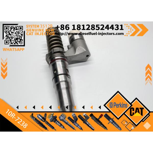 Construction Machinery Parts 246-1854 10R-7238 Common Rail Fuel Injector 246 1854 10R7238 for Caterpillar 3508C 3512C Engine